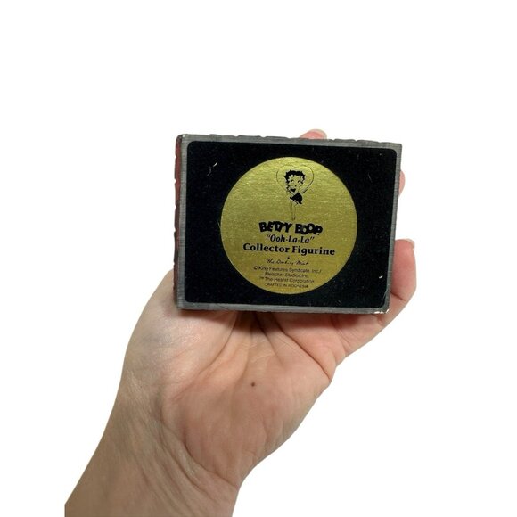 new BETTY BOOP collector figurine danbury mint OOH LA LA - Picture 6 of 6